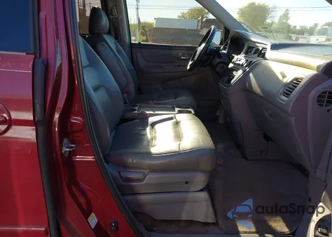 2003 Honda Odyssey Ex-L из США, поврежденный, VIN 5FNRL18993B077365